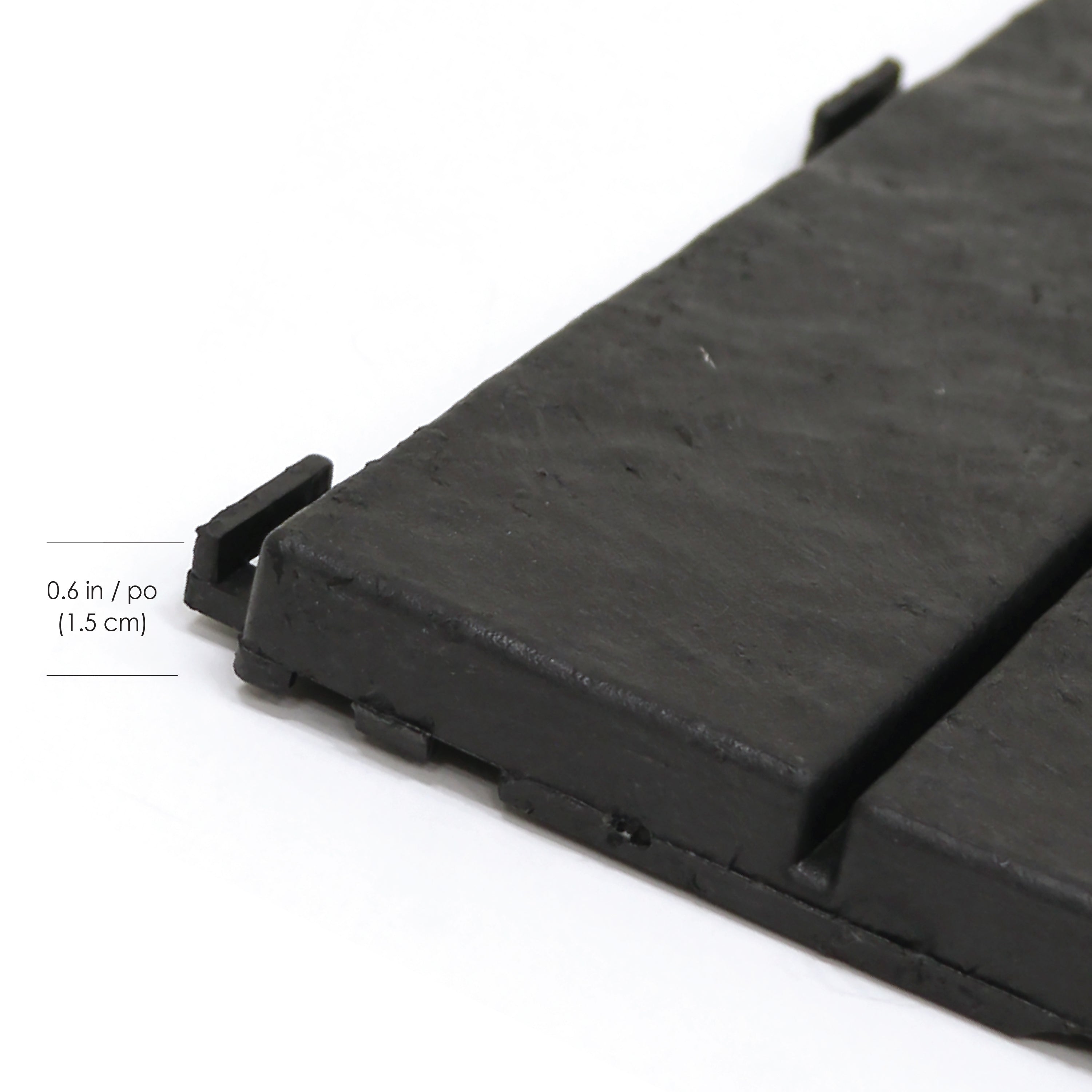 12" x 12" Natural Stone Deck Tile - 24-Pack (24 Sq. Ft.)
