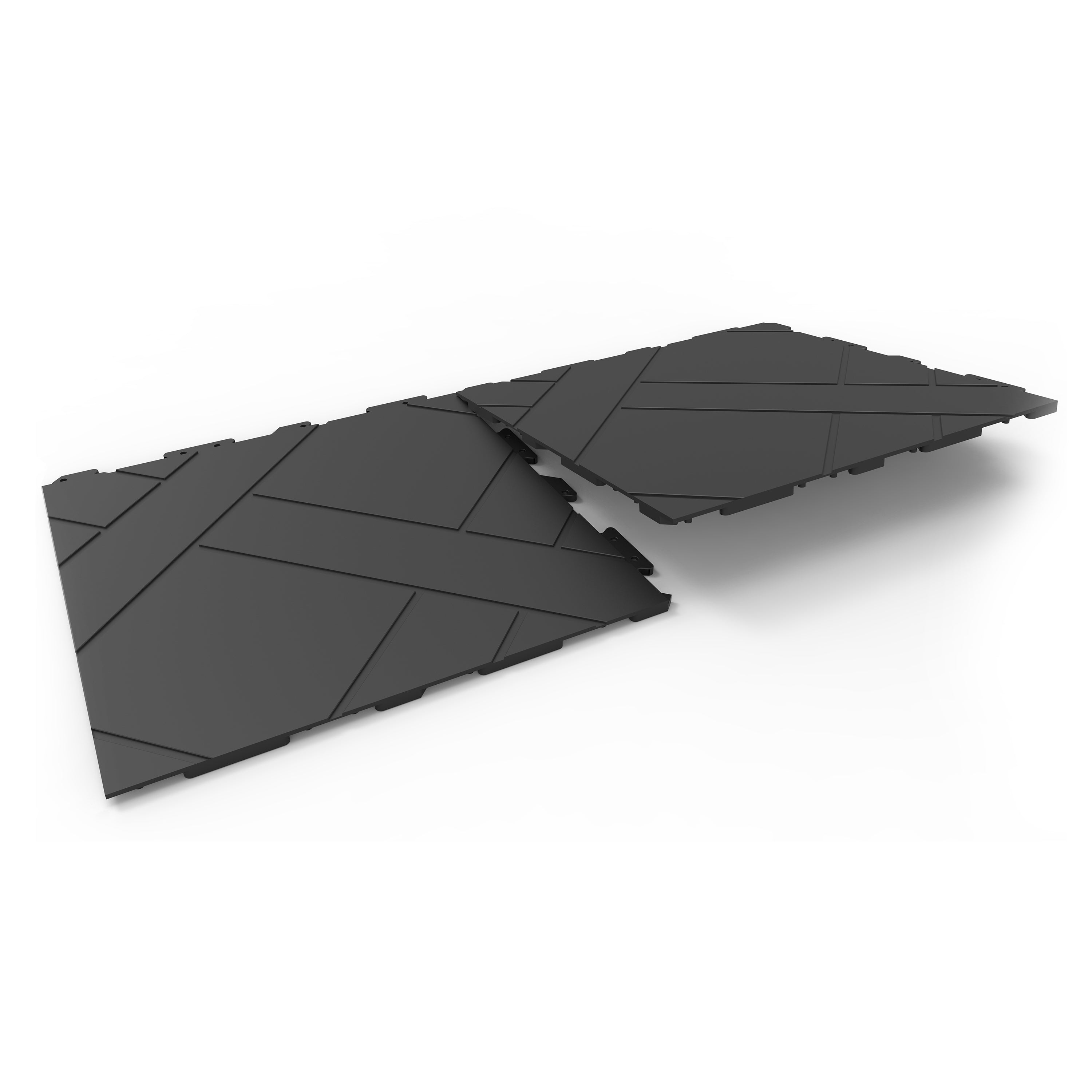 12"x12" Infinity Tile - Black