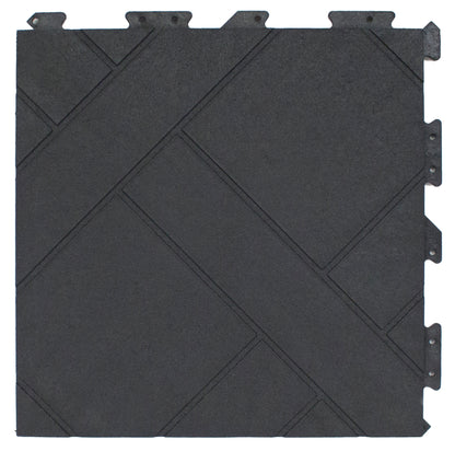 12"x12" Infinity Tile - Black