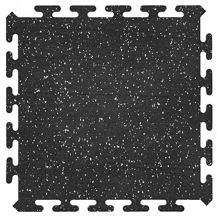 16.5"x16.5" Activity Tile - Black Speckled
