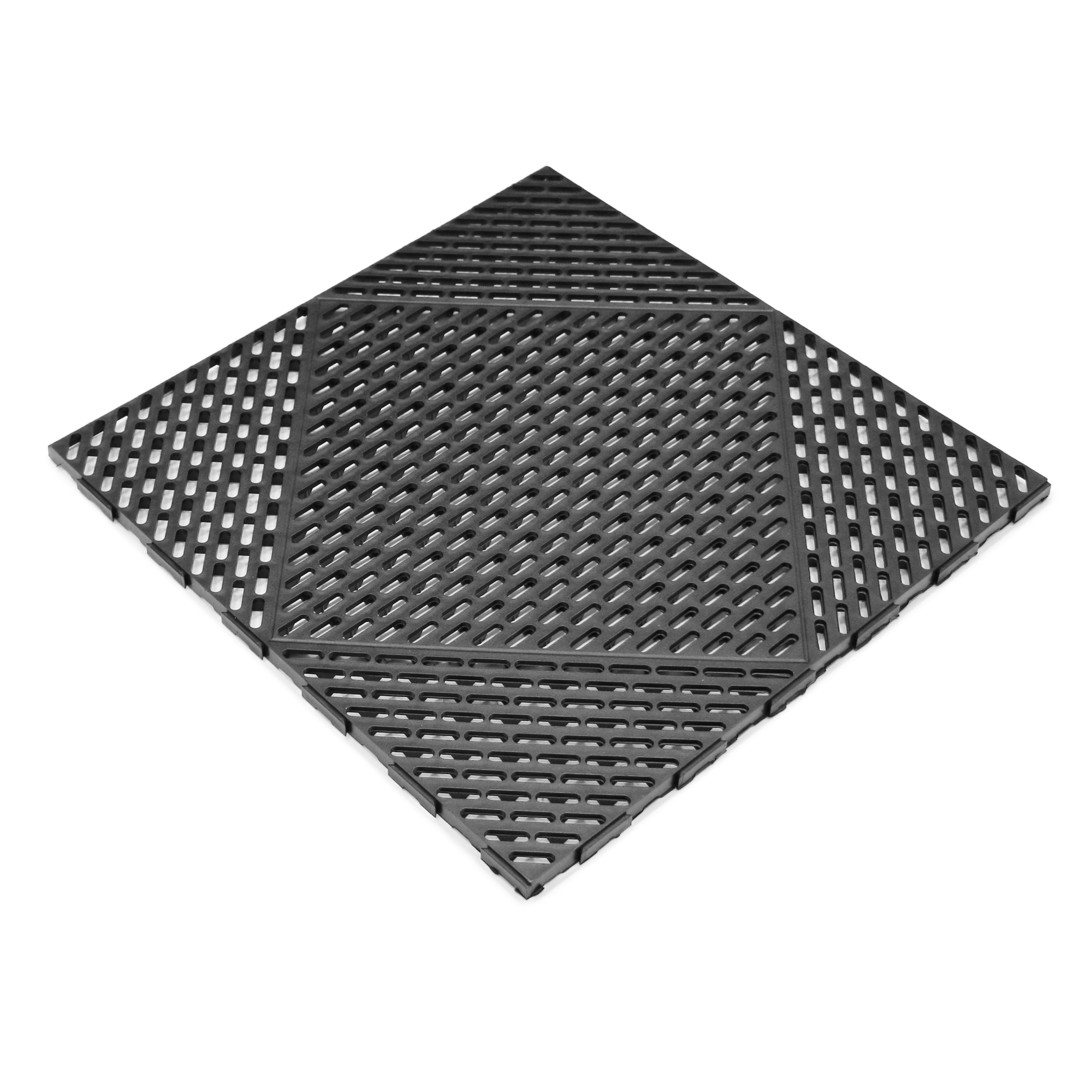 18"x18" Versa Floor Drainage Tile - Black