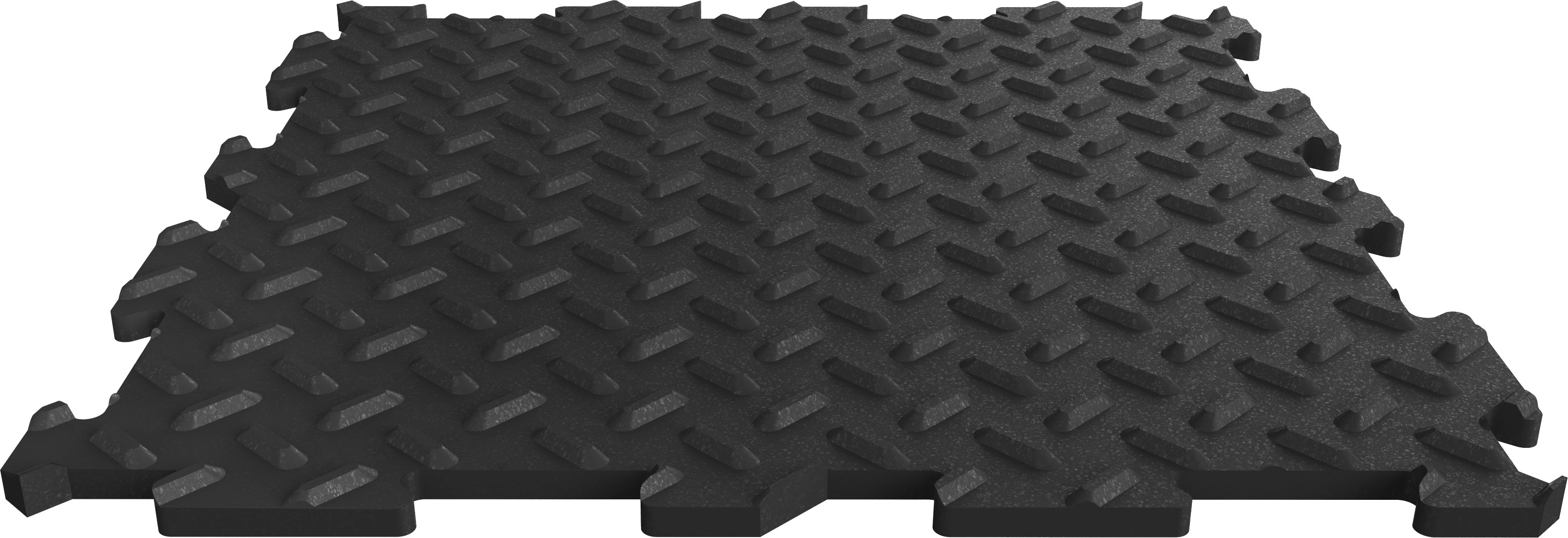 12"x12" Alpha Tile - Charcoal